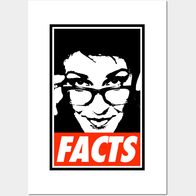 Rachel - Facts Wall Art by Tainted